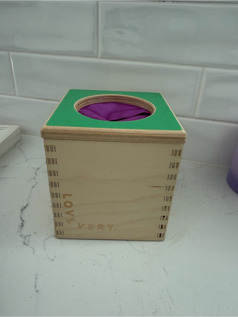 Lovevery magic tissue box